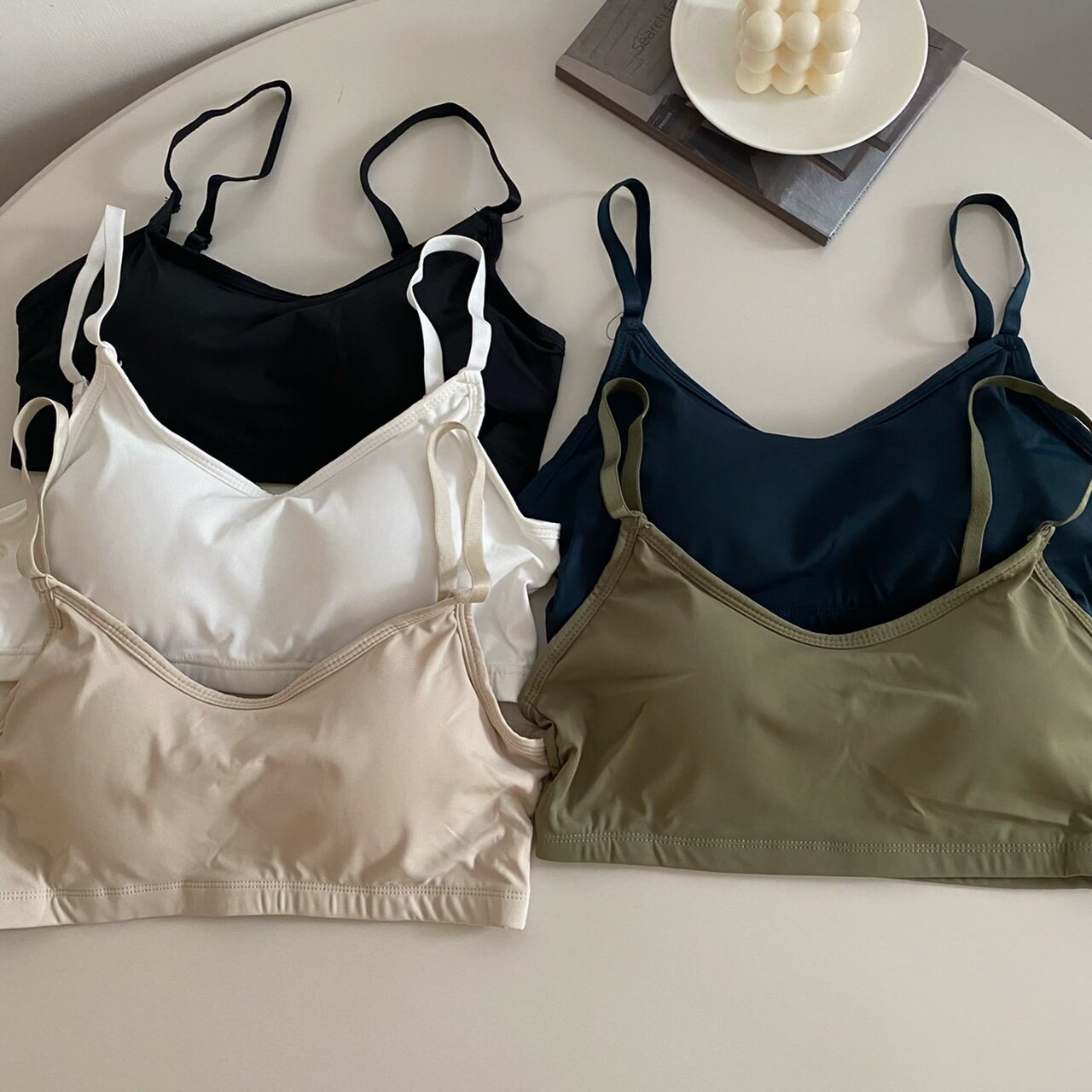 分体式泳衣女夏泡温泉微胖女孩带胸垫保守学生背心式潜水服游泳衣