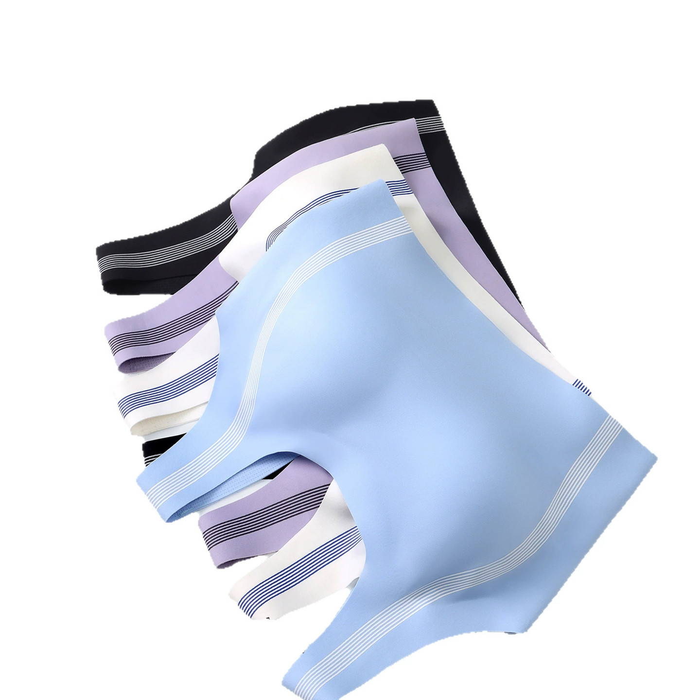 蓝色泳衣上衣单件女式分体款泳衣泡温泉专用运动背心文胸带胸垫