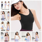 单件比基尼上衣分体游泳背心防晒衣女潜水服浮潜游泳衣速干冲浪衣