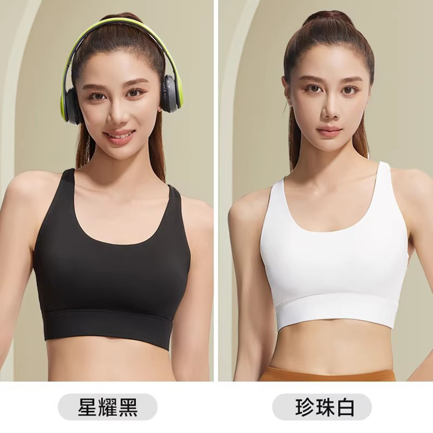 分体式带固定胸垫单件游泳背心女潜水上衣泡温泉外穿冲浪吊带泳装