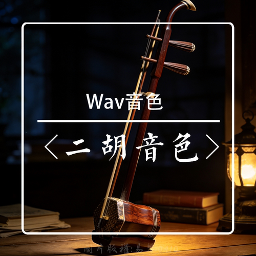二胡wav音色音效音源采样库