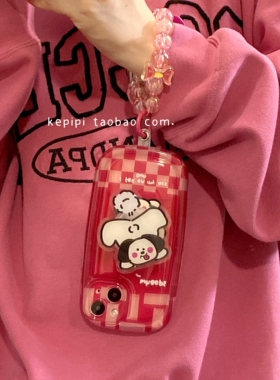 可爱放屁狗狗vivox80pro手机壳r17支架x70女s15e全包s12/iqoo10