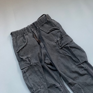 原！美式经典款做旧水洗破坏M65男女同款裤子