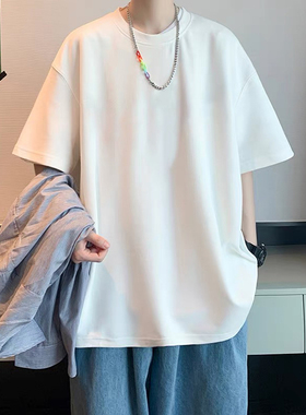 单件包装 220克纯棉情侣短袖T恤白色 DT2200/特批11