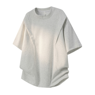 P20 DT2603 解构拼接短袖 T恤