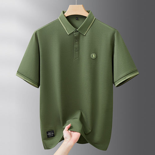 夏季凉感短袖POLO衫男