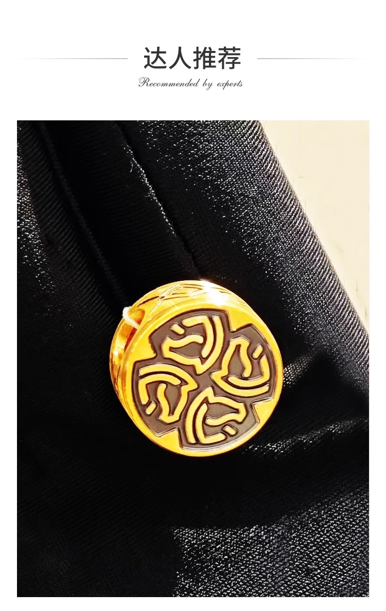 周大福黄金生肖马转运珠串珠