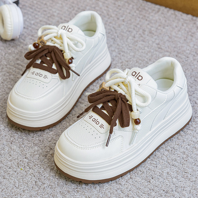 真皮大码女鞋41-43春季厚底小白鞋冬季保暖运动休闲鞋轻便潮板鞋,女鞋,时尚休闲鞋,淘宝优惠券,粉丝福利购,淘宝优惠卷