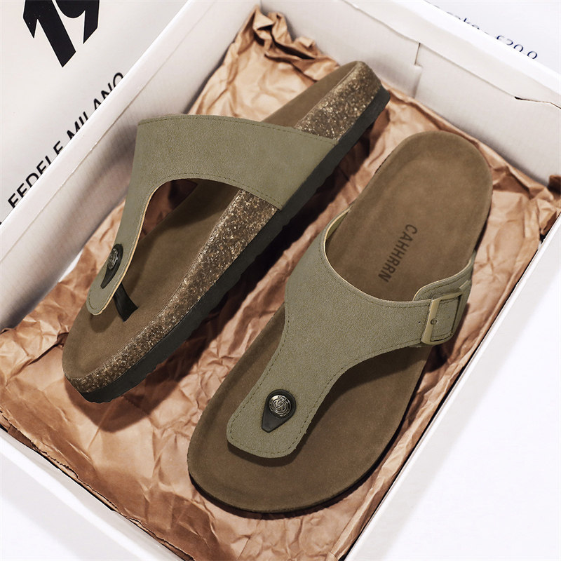 勃肯人字拖男夏季2026新款外穿海边度假防滑沙滩拖鞋运动夹脚凉鞋,流行男鞋,人字拖,淘宝优惠券,粉丝福利购,淘宝优惠卷