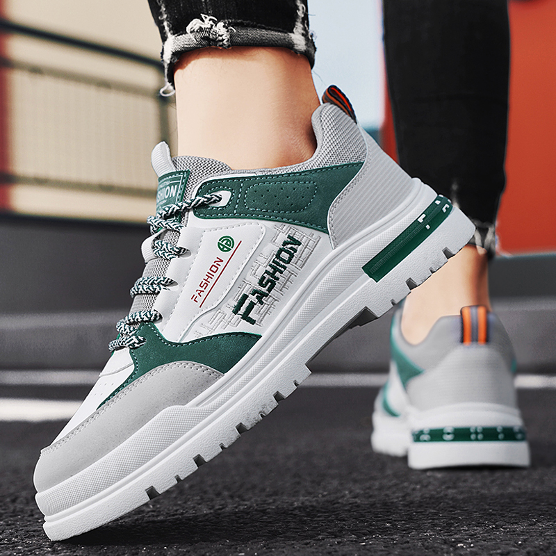 男鞋冬季运动休闲板鞋2025新款防滑青少年中学生小白增高软底潮鞋