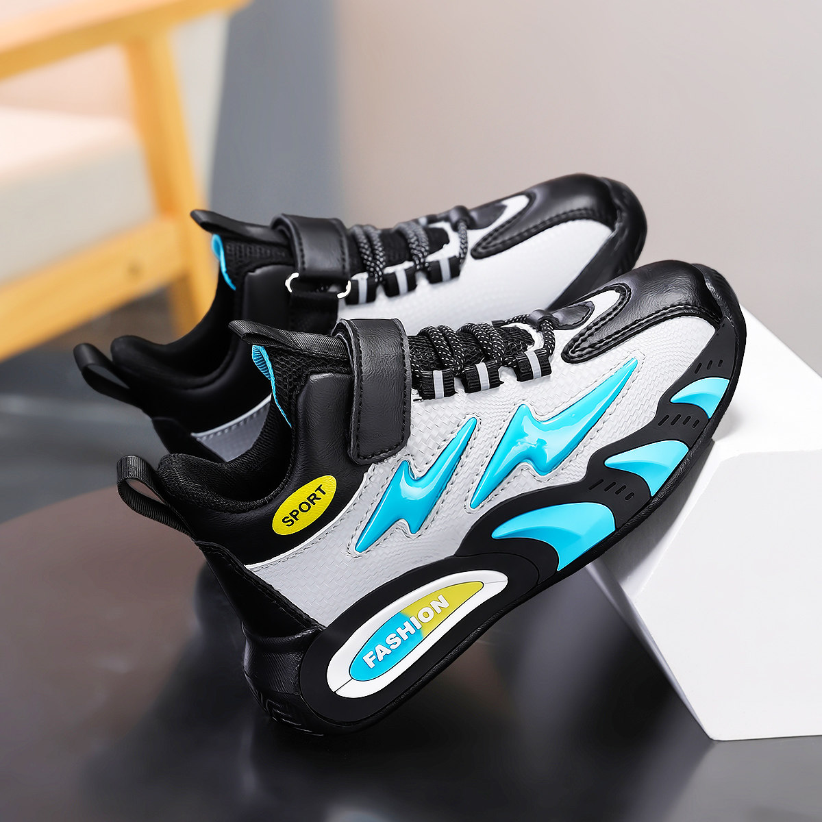 男童童鞋2026新款春季休闲跑步轻便缓震防滑中大童篮球运动老爹鞋,童鞋/婴儿鞋/亲子鞋,运动鞋,淘宝优惠券,粉丝福利购,淘宝优惠卷