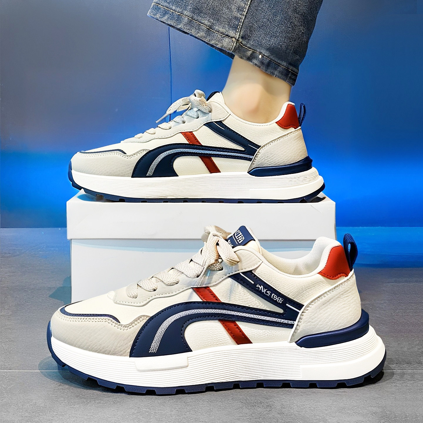 阿甘男鞋冬季运动软底防滑百搭小白板鞋青少年休闲增高旅游老爹鞋,流行男鞋,时尚休闲鞋,淘宝优惠券,粉丝福利购,淘宝优惠卷