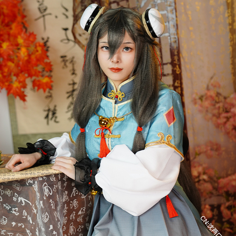 原神cos服孤辰茕怀幼年申鹤cosplay同人萝莉游戏动漫女装