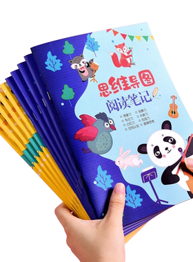 思维导图阅读理解训练绘画日记摘