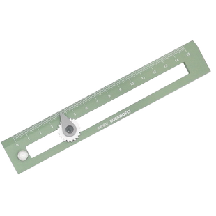 多功能圆规尺 网红创意直尺绘图测量尺安全便携学生用15cm圆规尺子一体套装初高中生实用型画图作图制图工具