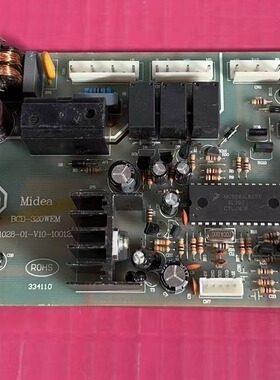 美的冰箱BCD-320WEM电源主板1028-01-V10-100129电脑板显示板