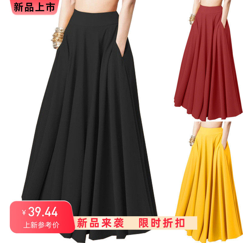 skirts for women dresses long sexy flower woman skirt summer图片