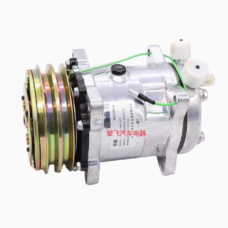 金杯海狮福田长城中兴4Y曙光大柴神赛影赛弗491Q空调压缩机空调泵