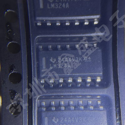 全新原装 LM324ADR 丝印LM324A 运算放大器芯片 SOP-14 咨询问价
