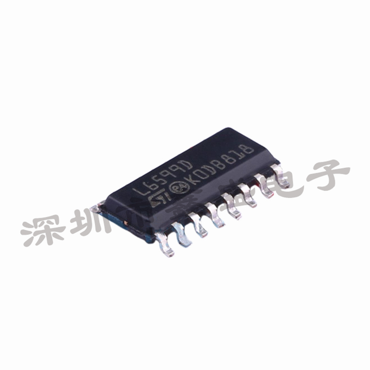 L6599DTR 丝印L6599D 谐振转换器控制器 封装SOP-16 咨询问价