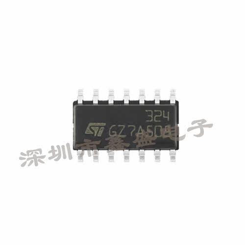 LM324DT 意法 丝印324 运算放大器芯片 SOP-14 咨询问价 全新