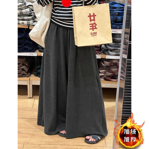 款加绒加厚裤哈伦裤直筒裤