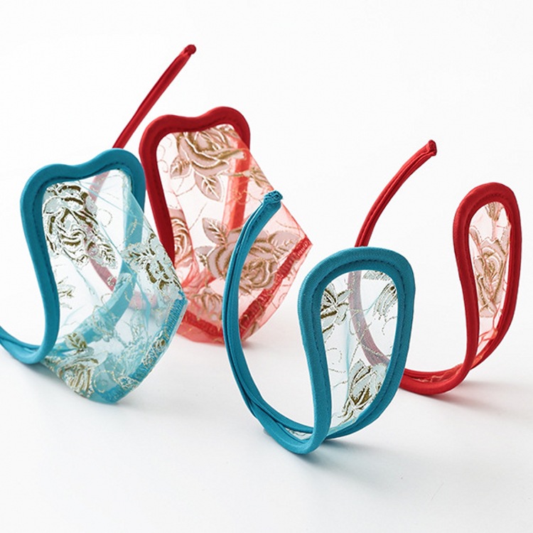 2025款男女均可使用隐形C字裤内裤透明蕾丝情侣内裤套装露臀丁字