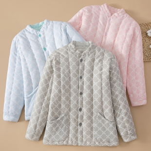 加厚保暖棉衣 秋冬季 女士手工纯棉花棉袄 内外穿棉服外套内胆新款