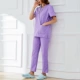Женский фиолетовый полиэфир хлопковые коротки