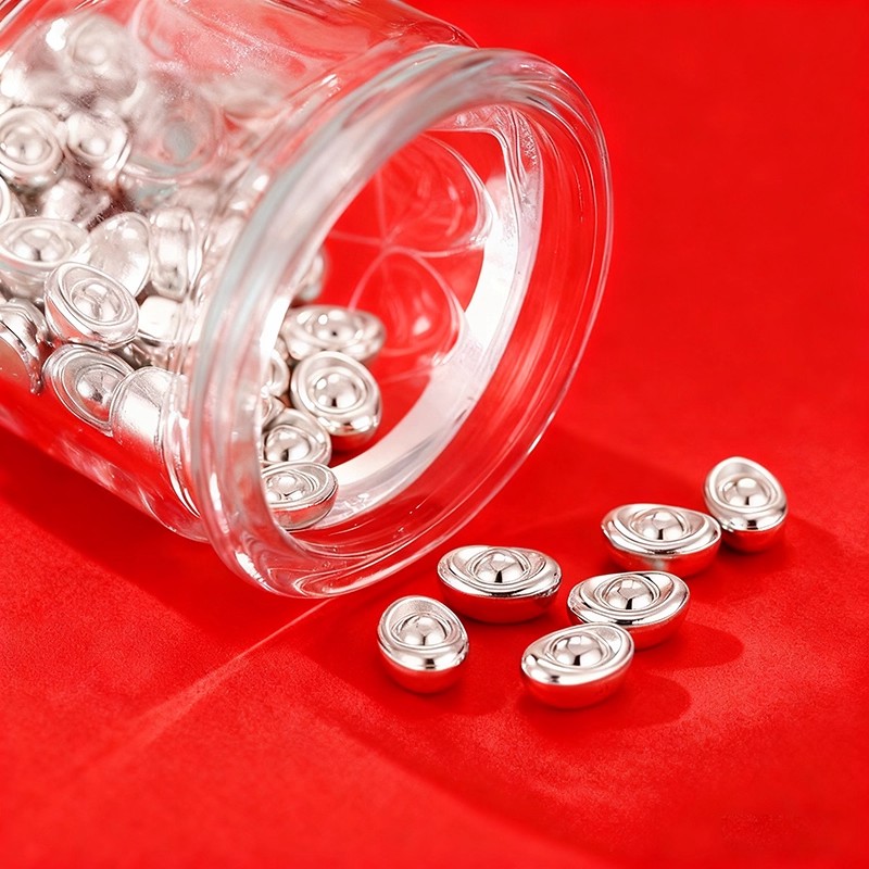 S999纯银首饰装饰礼物迷你1克DIY