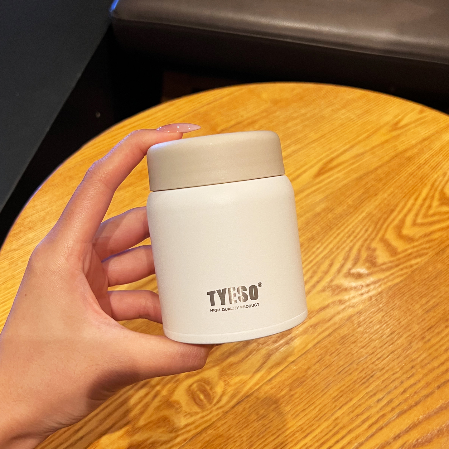 小巧便携316宽口保温杯