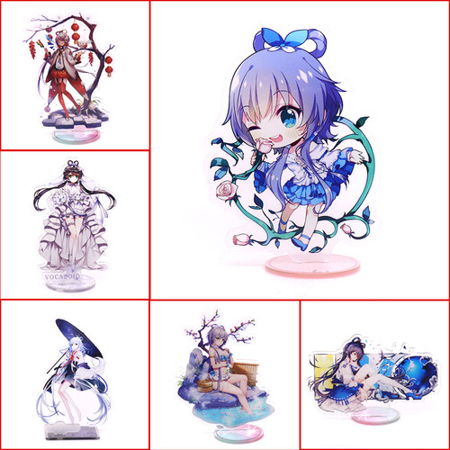 洛天依乐正绫墨清弦摆件动漫周边