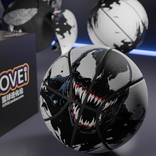 困兽之斗毒液Venom创意定制篮球超纤维PU耐磨防滑室内外通用