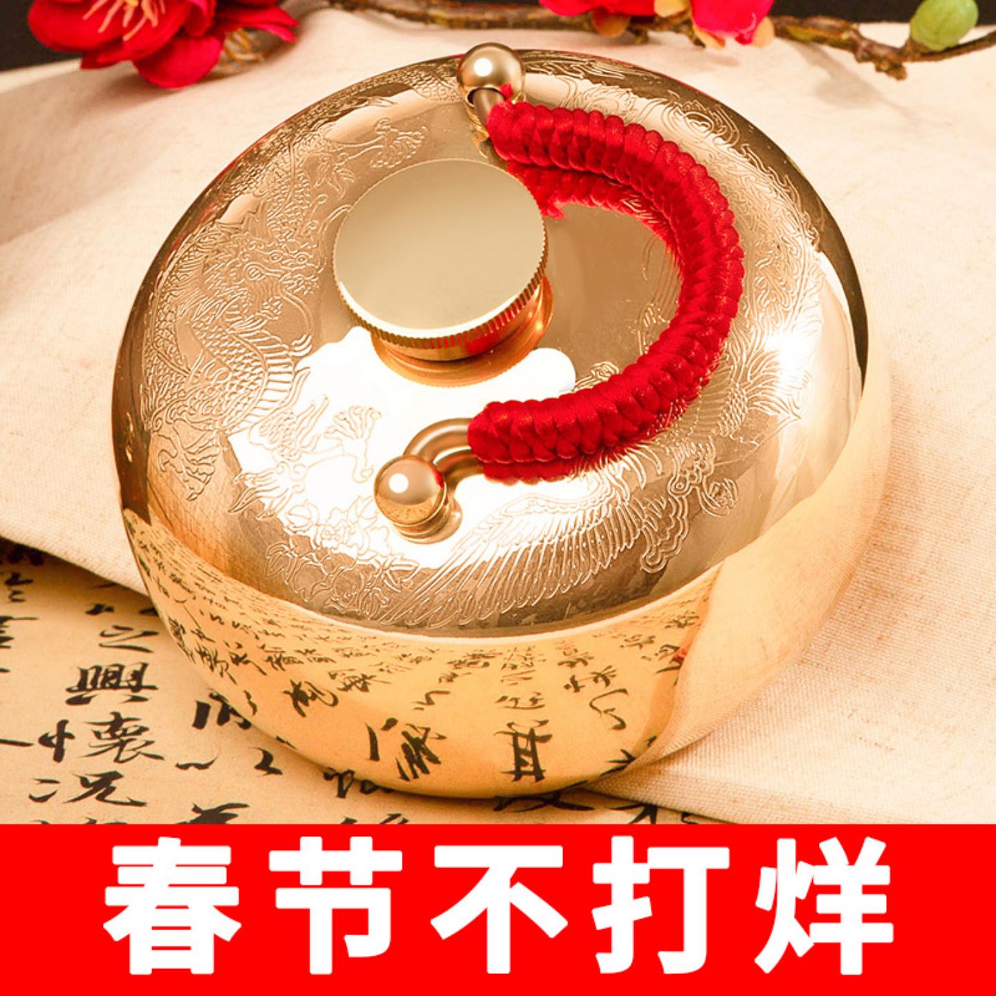 纯铜汤婆子厚注热水袋暖手宝捂
