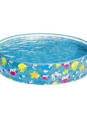 Bestway55028海洋球池硬胶水池儿童戏水池家庭游泳池硬质水池鱼池