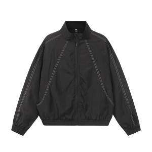 916-983-特P45无差价 夏装新款 运动美式轻薄夹克防晒衣 白底，男装防晒衣，星座916