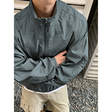 916-983-特P45无差价夏装新款运动美式轻薄夹克防晒衣高街，男装夹克，星座916