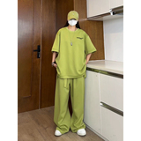 916-986-特P65无差价网图现货直播品质夏装套装短袖+长裤，男装T恤，星座916