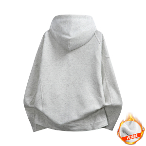 916-W96绒-特P78 薄款W96-特P68 现货 秋冬重磅正肩机车连帽卫衣图片