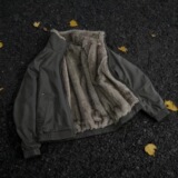 916-997-特P105【两面穿座山雕】灰色货足雪兽同款冬装棉衣网图，男装棉衣，星座916