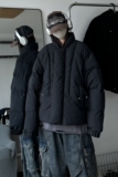 916-967-特P105无差价冬装麂皮绒设计感美式棉衣中性M-3XL，男装棉衣，星座916