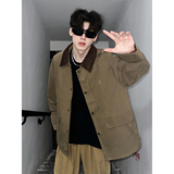 916-968-特P85无差价春装美式潮设计感工装夹克暗黑，男装夹克，星座916