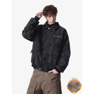 916-998-特P105无差价 现货冬装皮棉衣座山雕皮衣加厚棉服 无影墙图片