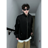 916-977-特70无差价春装棒球衫美式绑带袖蜂窝夹克暗黑，男装夹克，星座916
