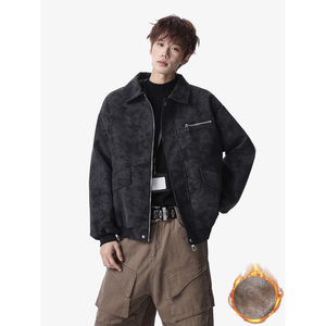 916-998-特P105无差价 现货冬装皮棉衣座山雕皮衣加厚棉服 无影墙,男装皮衣,星座916