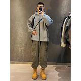 916-959-特P50无差价秋冲锋衣美式大码连帽夹克M-5XL，男装夹克，星座916