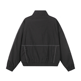 916-983-特P45无差价夏装新款运动美式轻薄夹克防晒衣白底，男装防晒衣，星座916