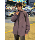 916-959-特P50无差价秋装冲锋衣美式大码连帽夹克港风，男装夹克，星座916