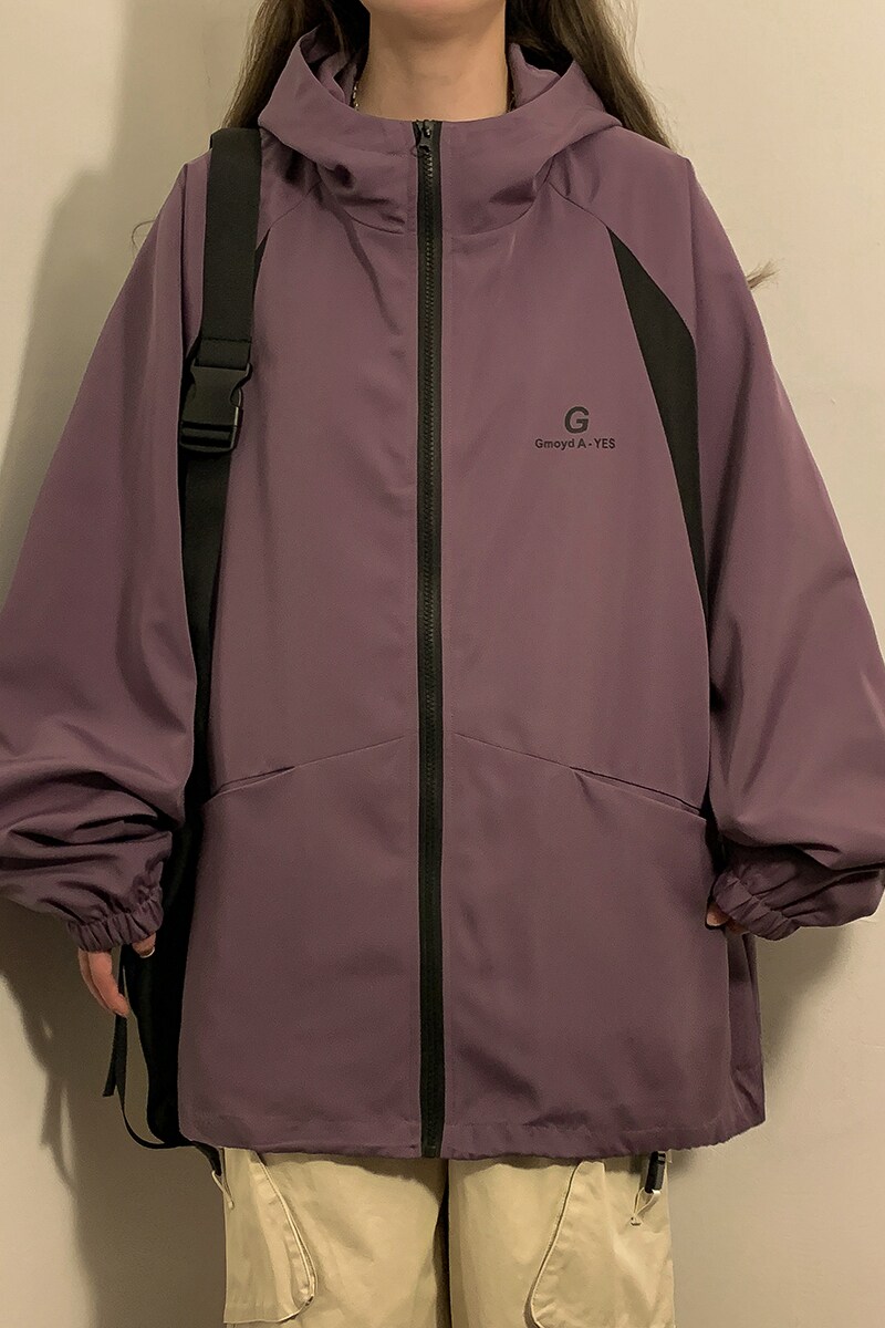916-959-特P50无差价秋装冲锋衣美式大码连帽夹克白底M-5XL,男装夹克,星座916