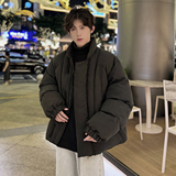 916-967-特P105无差价冬装新款麂皮绒设计感棉衣港风M-3XL，男装棉衣，星座916